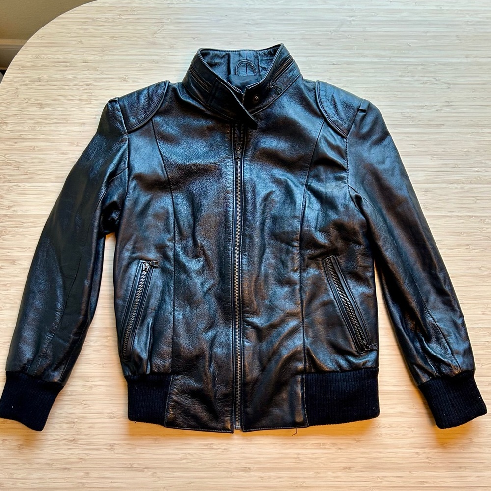 Giorgio Armani Women’s Leather Jacket